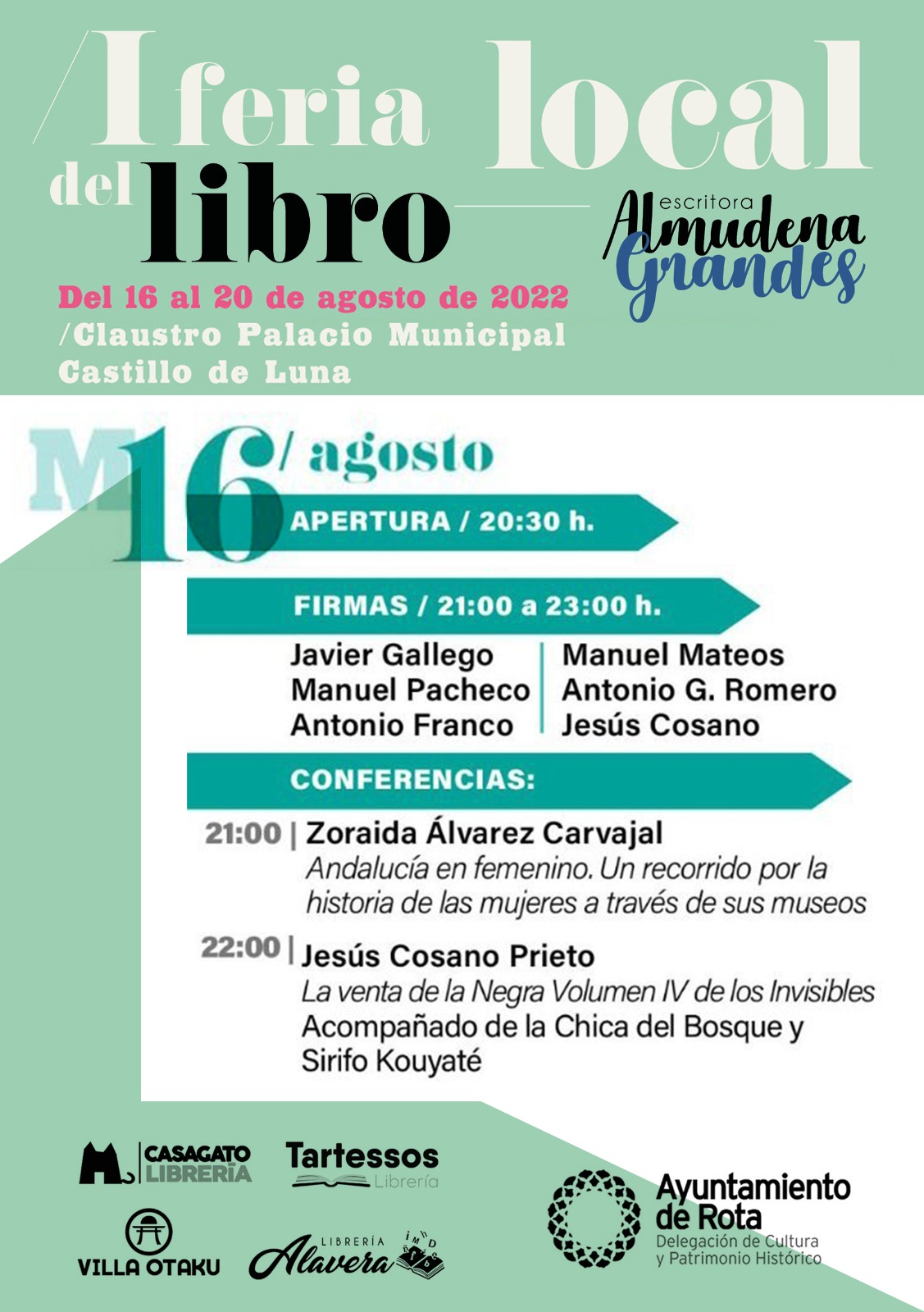 220816 Feria del Libro Local martes 16 de agosto