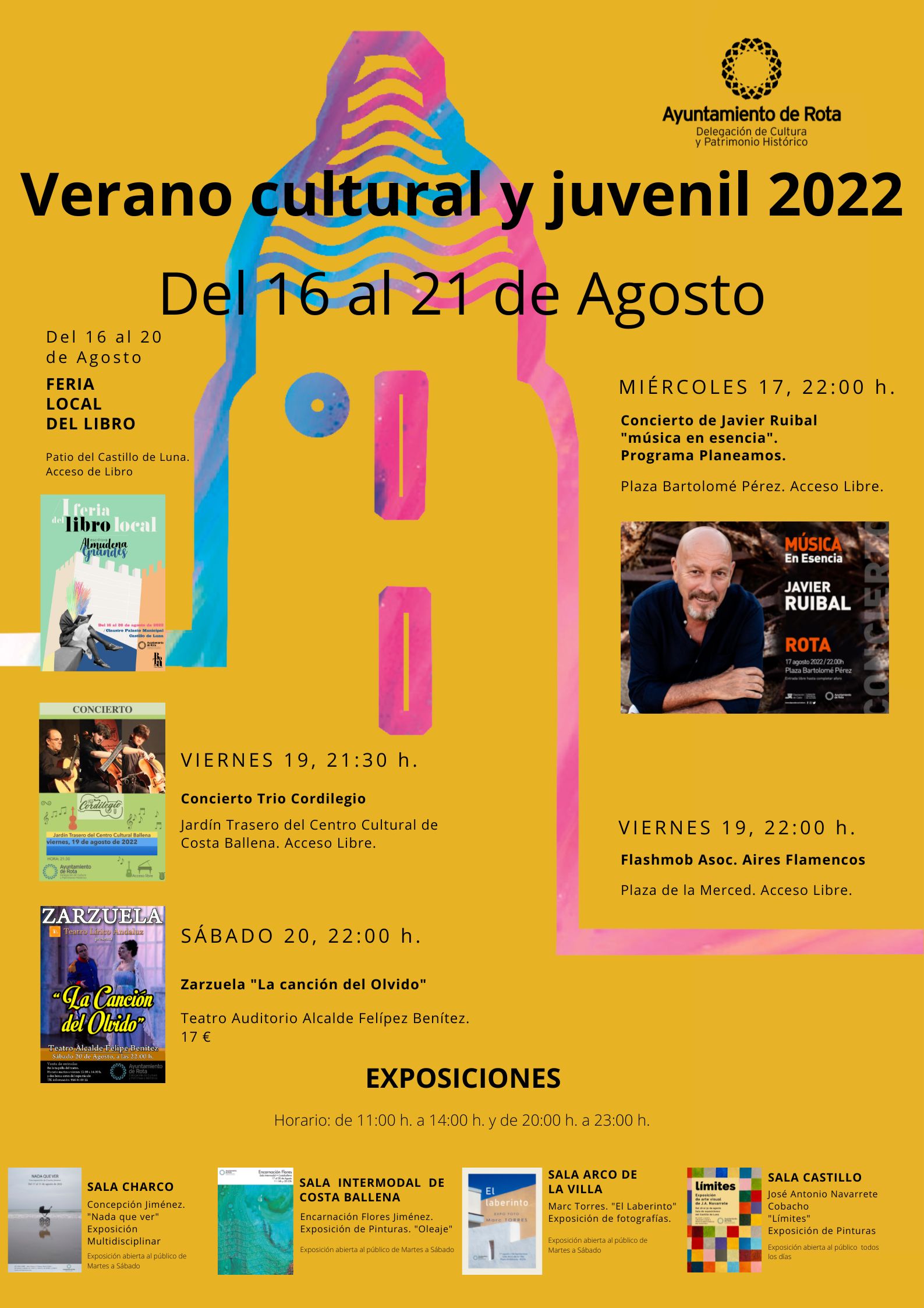 220816 verano cultural Cartel 16 a 21 Ago