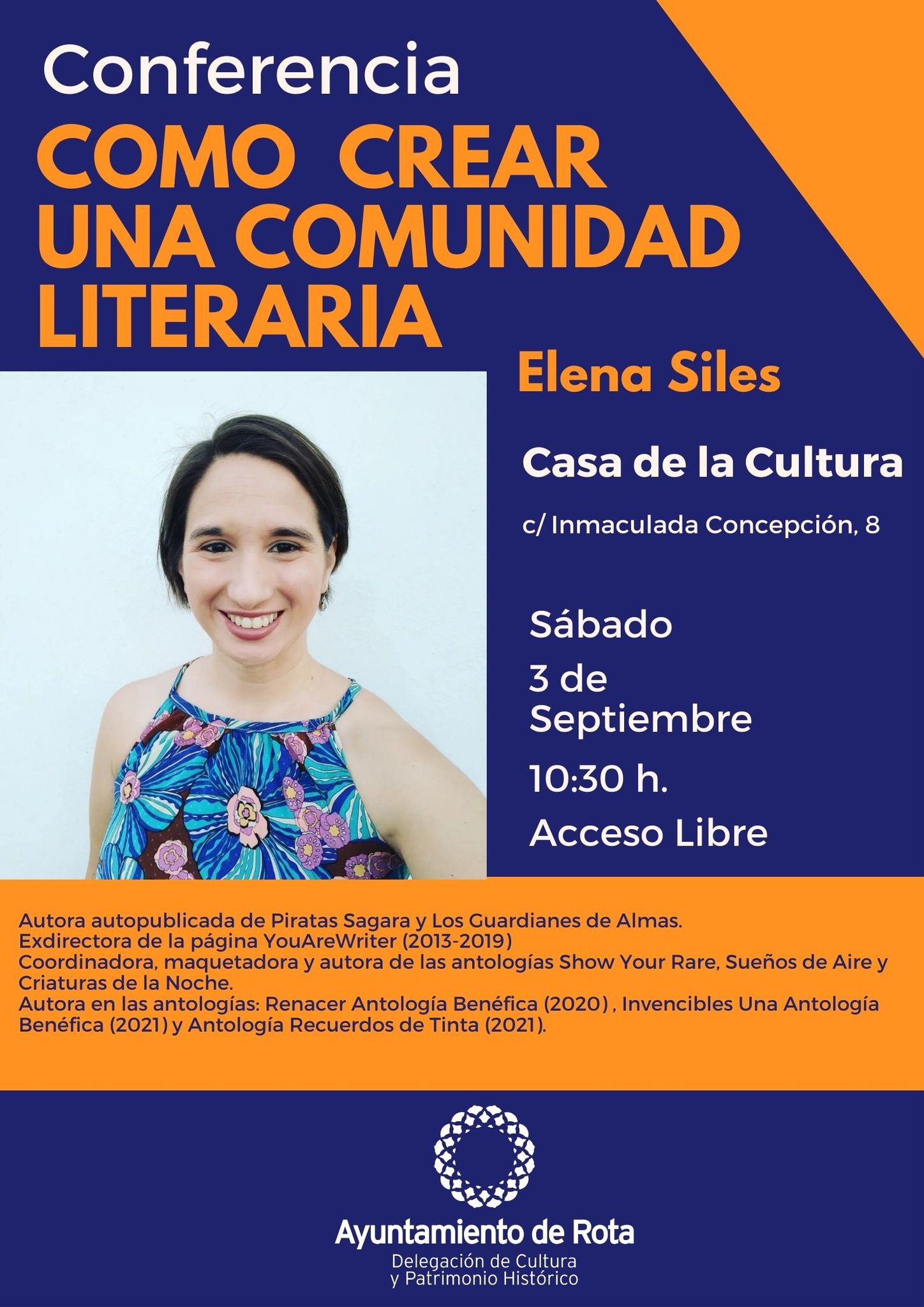 220902 Conferencias Elena Siles