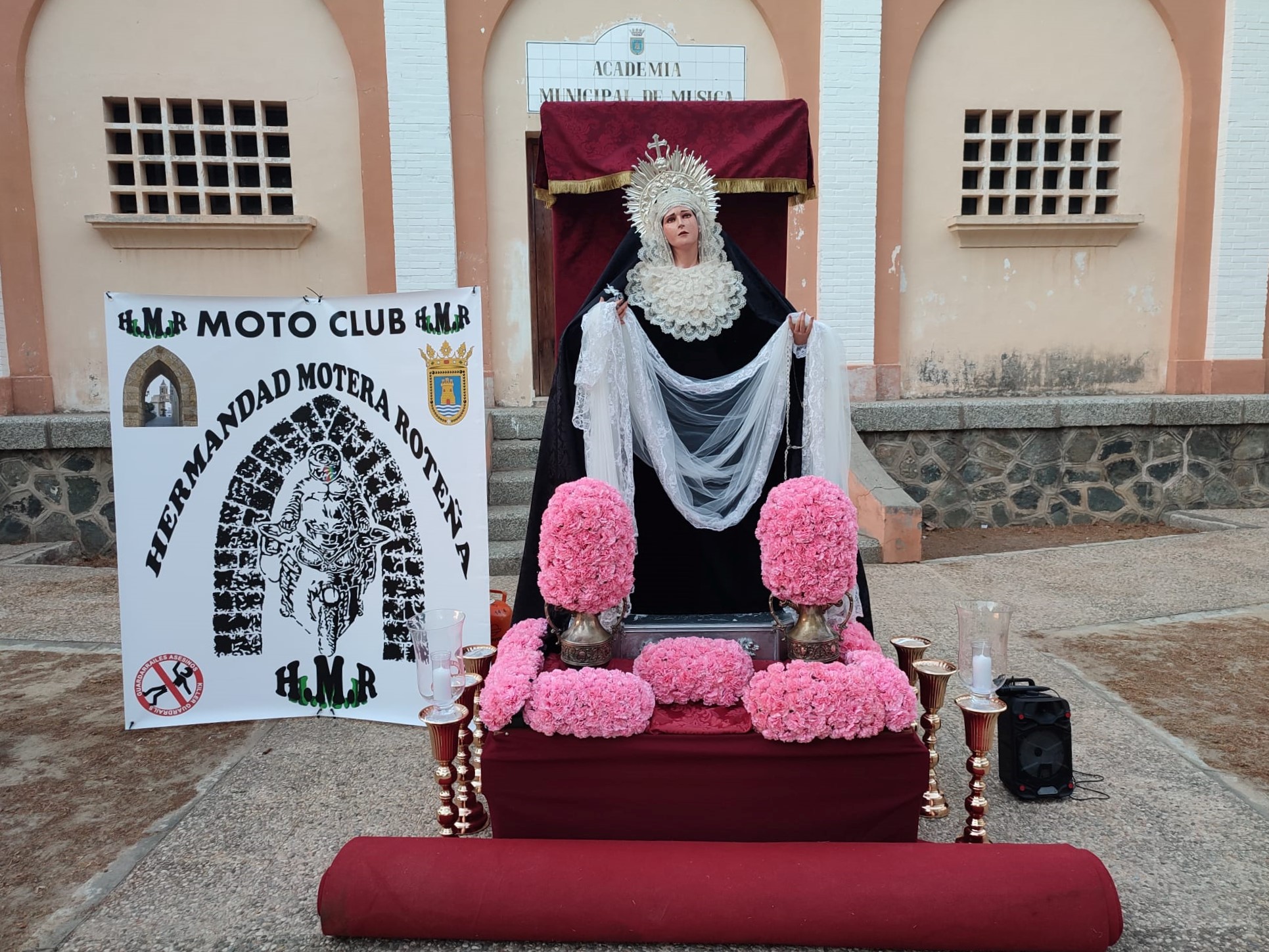 220912 Ofrenda a los moteros caidos