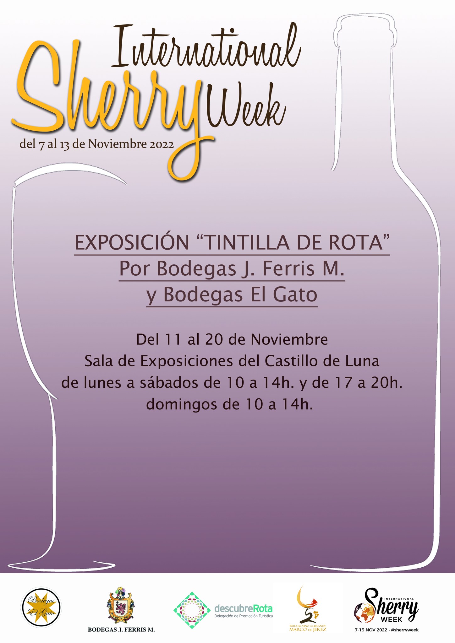 221111 La exposición Tintilla de Rota abre sus puertas en el Castillo de Luna