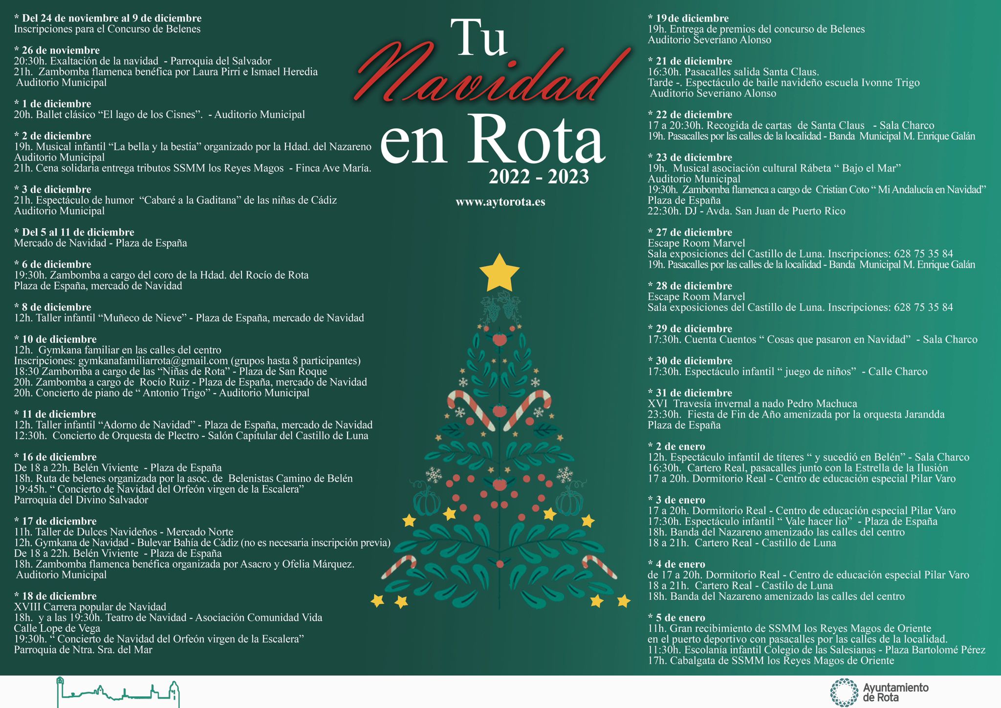 221202 La Navidad llega a la ciudad de la mano de un amplísimo programa de actividades para todos