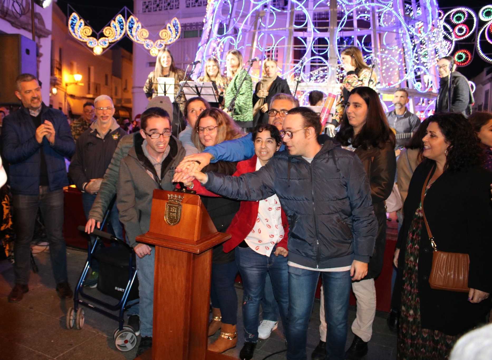 221212 encendido alumbrado Navidad