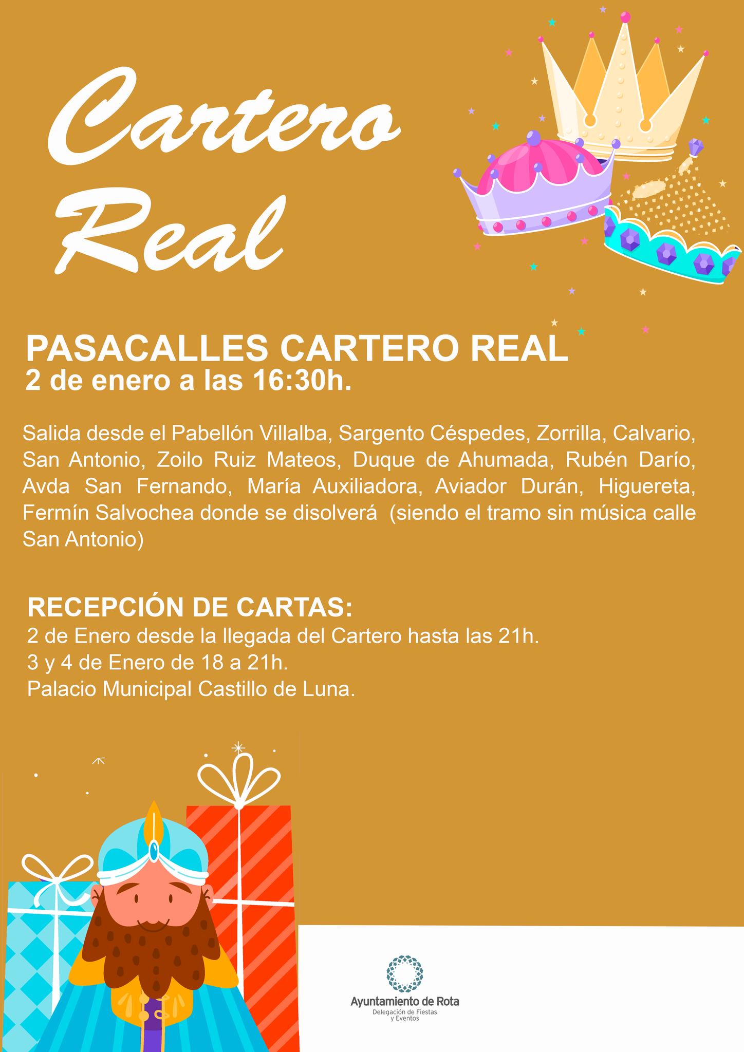 221229 El Cartero Real llegará el próximo lunes a la localidad para recoger las cartas de los niños y niñas de Rota