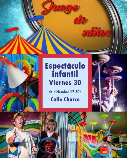 221229 La calle Charco será escenario este viernes de un nuevo espectáculo infantil