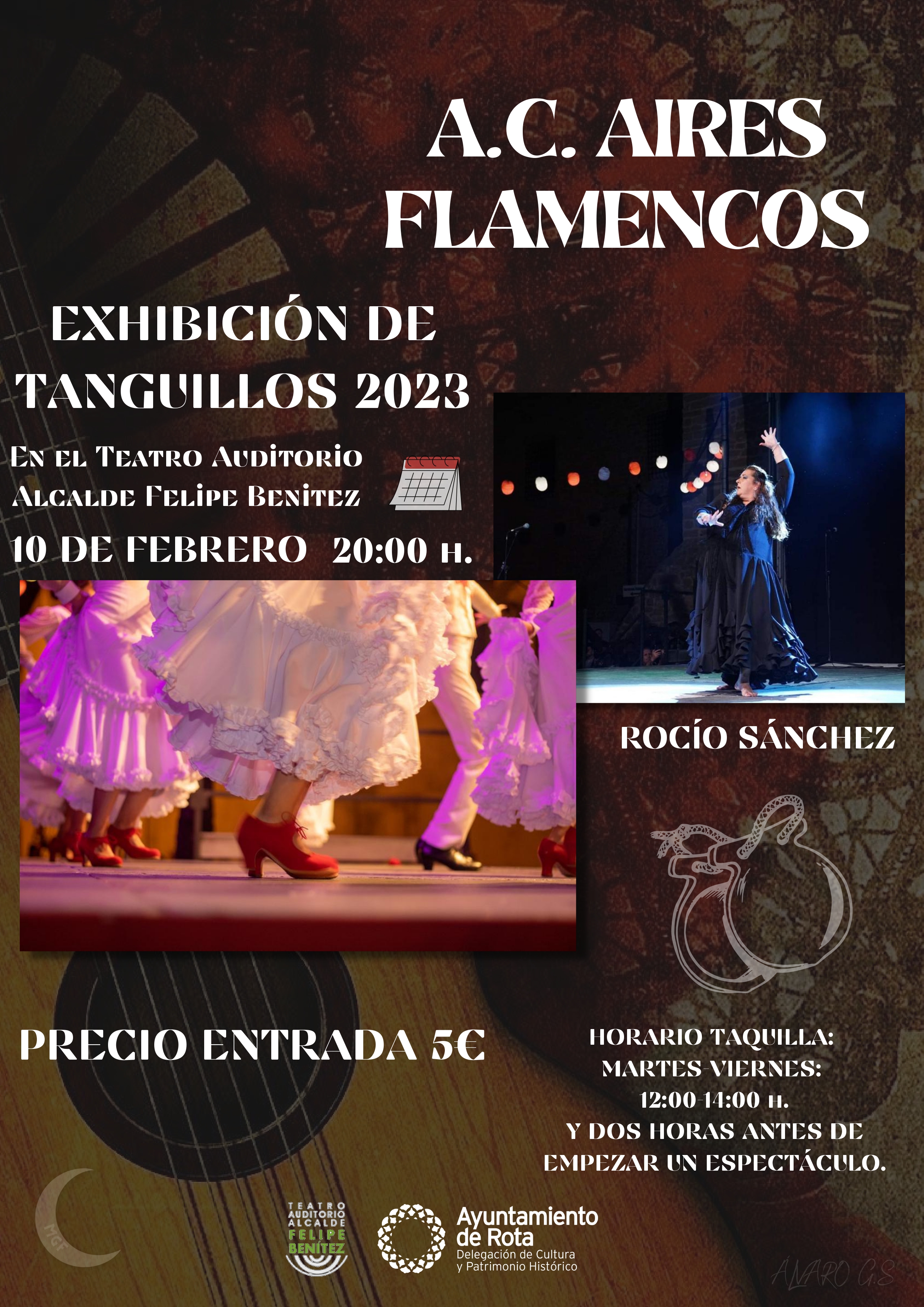 230203 Roco Snchez CARTEL AIRES FLAMENCOS 2023