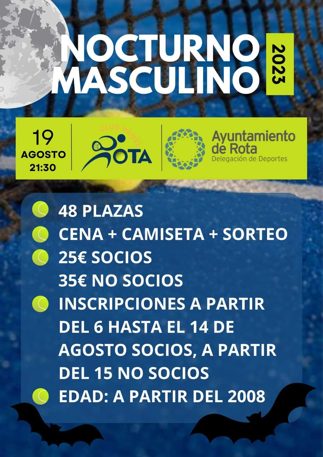 20230816 Torneo de padel nocturno masculino