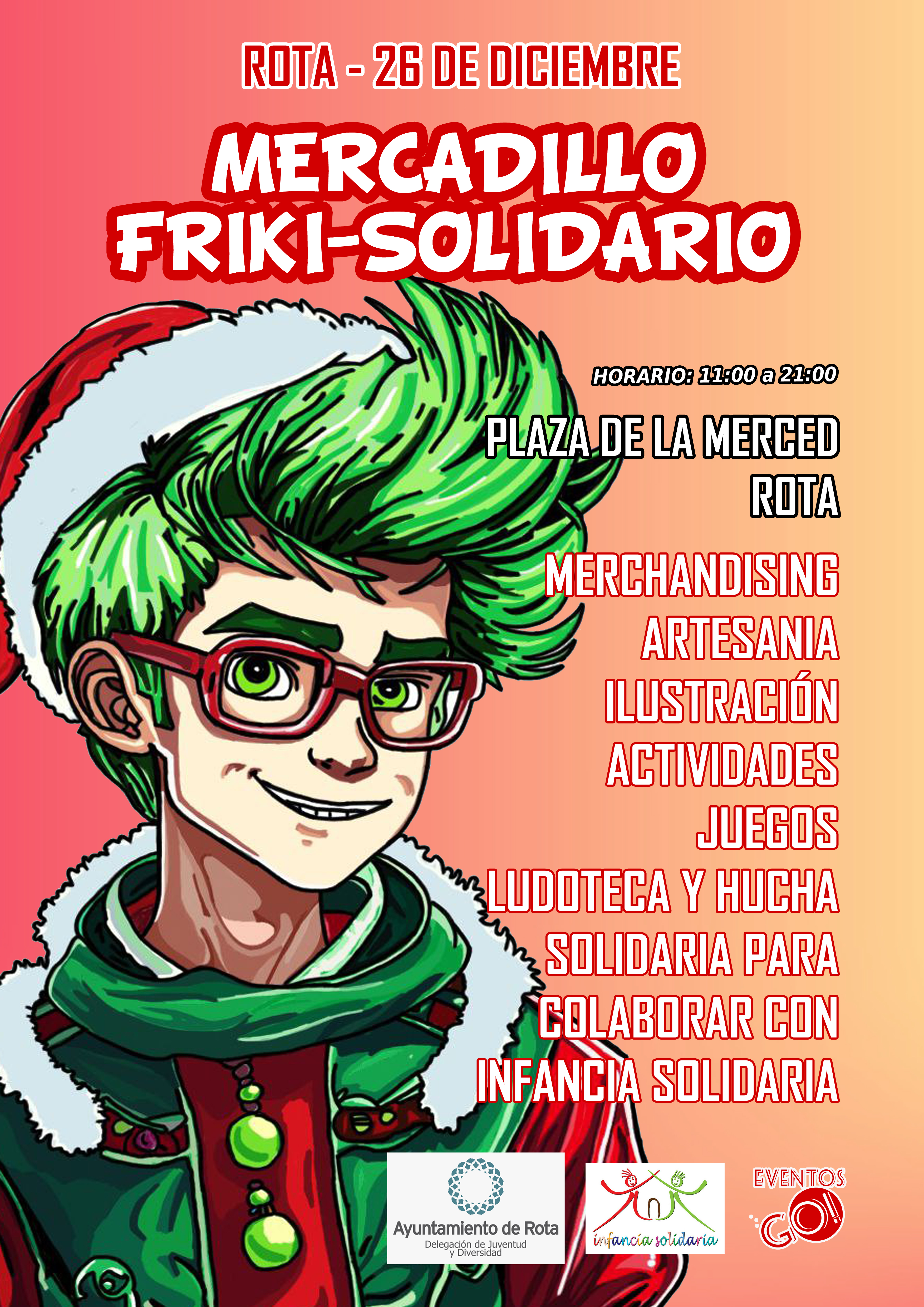 231211 mercadillos solidario Friki 26 de diciembre