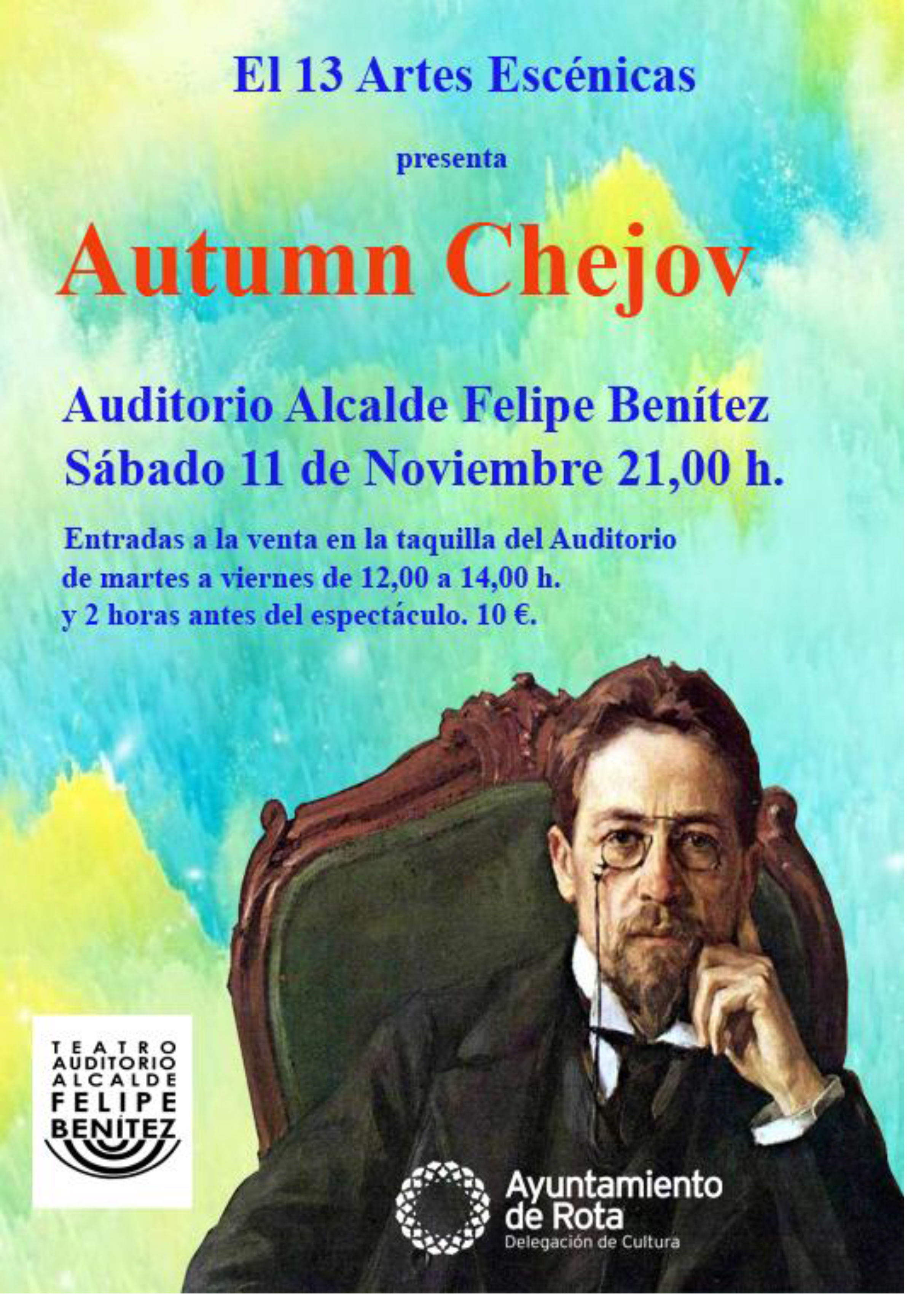 221107 AUTUM CHEJOV CARTEL 11 de noviembre