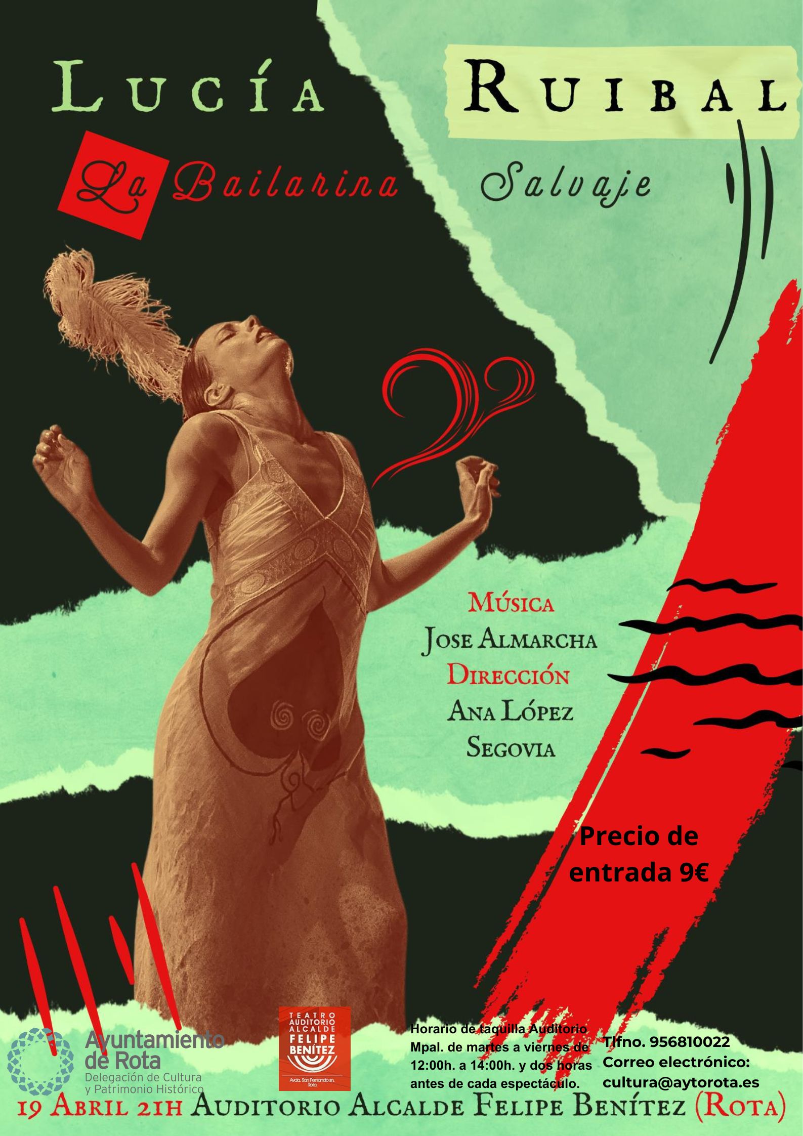 240417 CARTEL LA BAILARINA SALVAJE