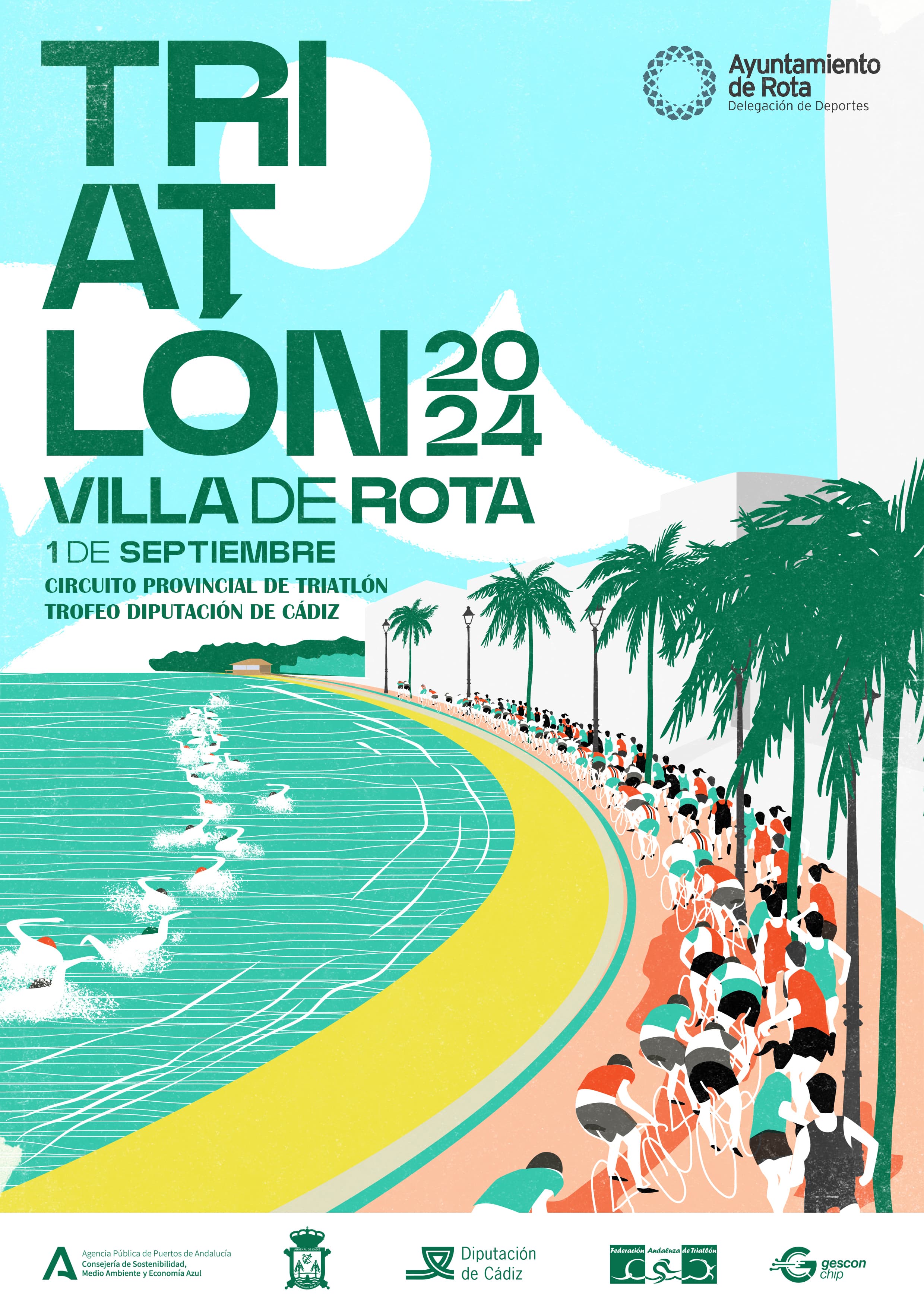 240828 triatlon Villa de Rota cartel