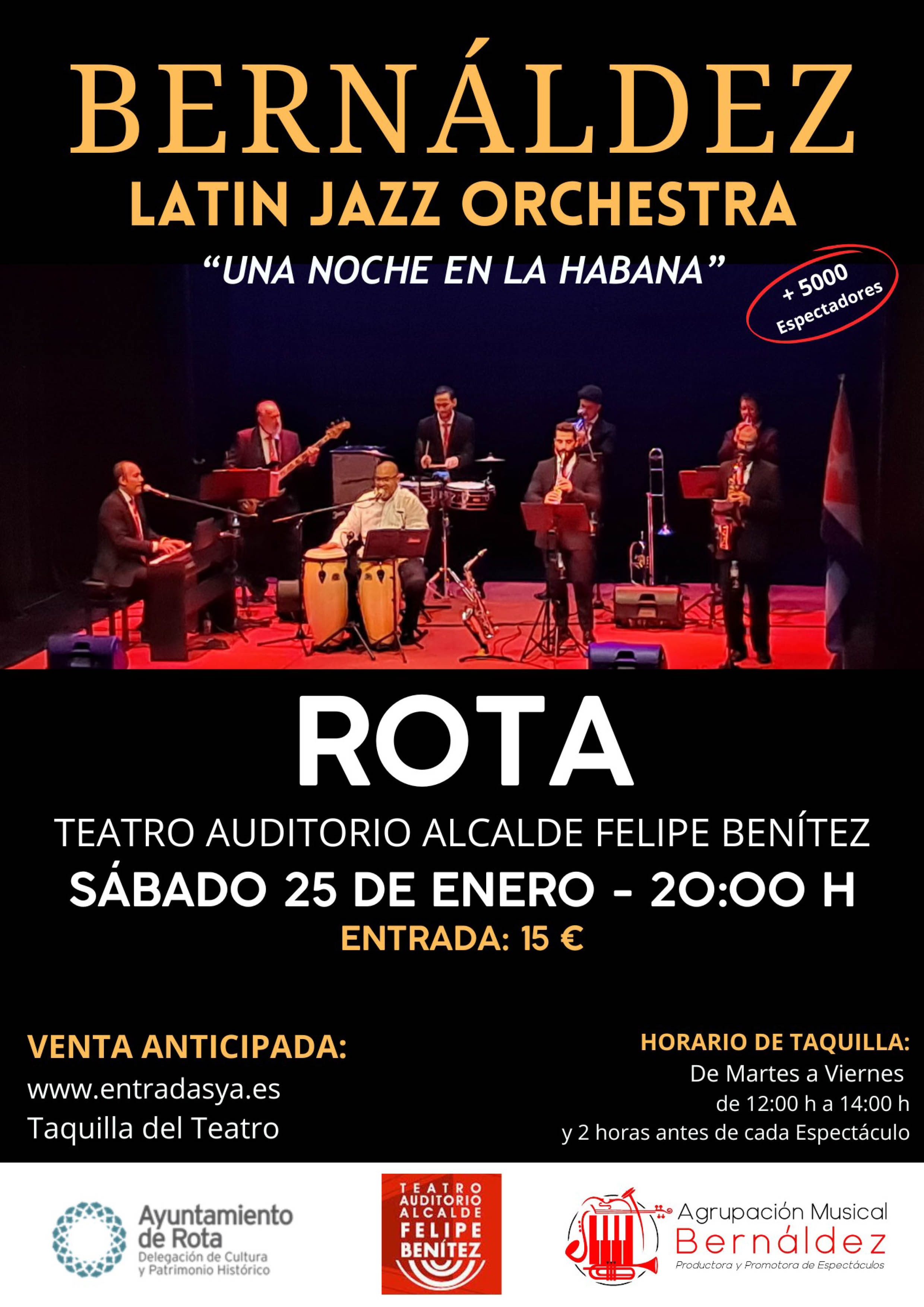 241219 BERNLDEZ Latn Jazz Orquesta Rota