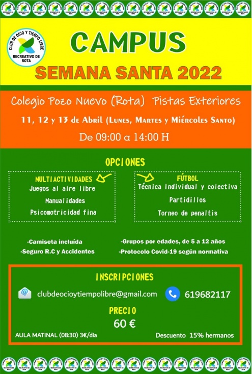 CAMPUS_SEMANA_SANTA_OCIO_Y_TIEMPO_LIBRE