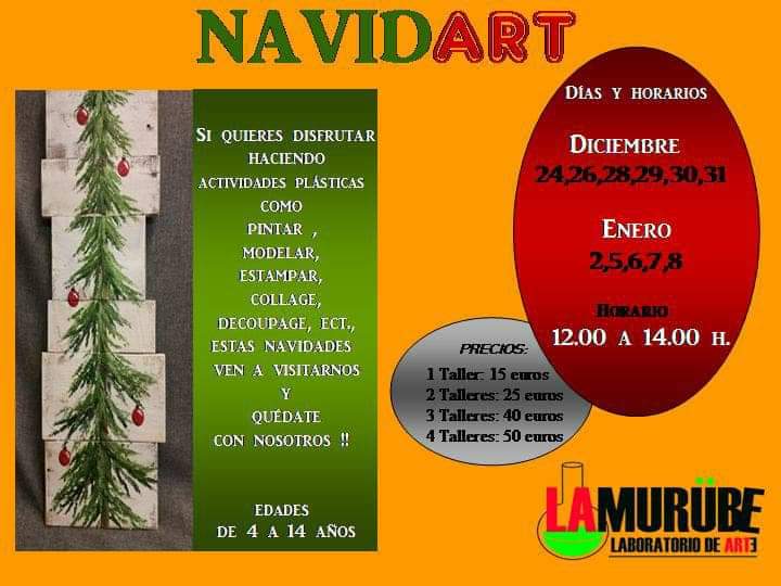 TALLERES_NAVIDART_LAMURUBE