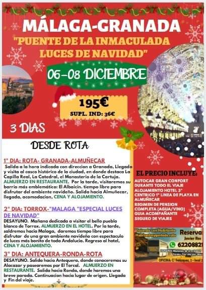6-8_DICIEMBRE_EXCURSIN_MLAGA-GRANADA